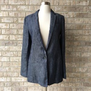 Banana Republic Unlined One Button Blazer Size 4🌸